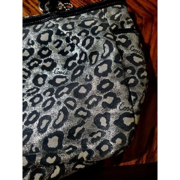 Vintage/Rare Cheetah Print Coach Purse - Picture 4 of 7